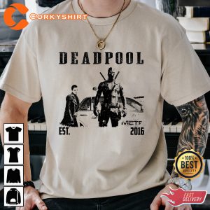 Deadpool 3 Hes Not Coming Alone Marvel Studio Superheroes Movie T-Shirt