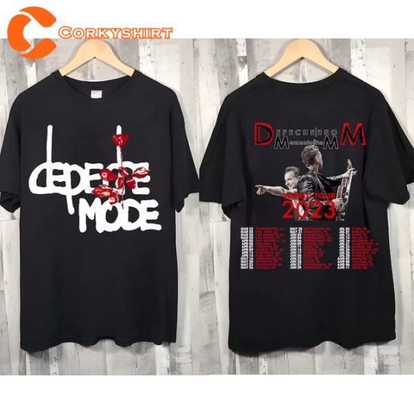 Depeche Mode Memento Mori T-Shirt, Music Lover Shirt, Depeche Mode Homage Shirt, Fan Gift, 2023 Rock Tour Shirt, Fan Gift Merch