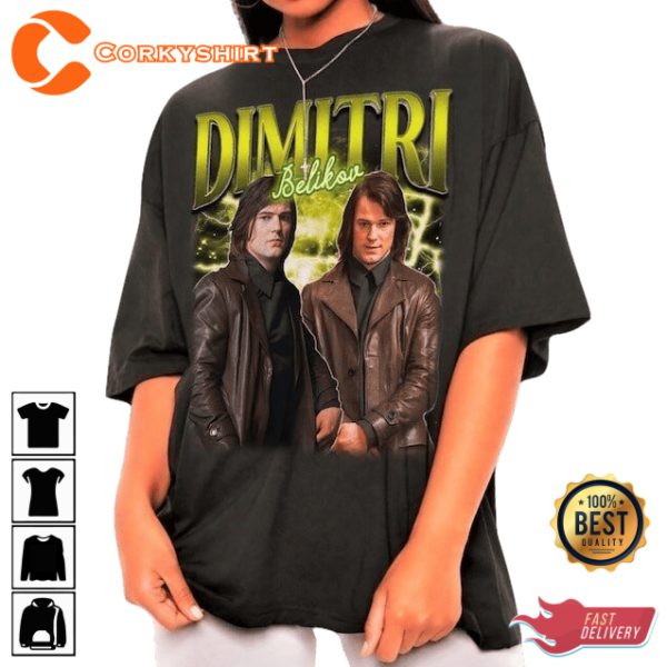 Dimitri Belikov Vampire Academy Series Guardian Supernatural Vibes Fanatic T-Shirt