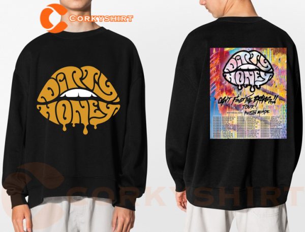Dirty Honey With Austin Meade Cant Find The Brakes Tour 2023 T-shirt