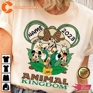 Disney Animal Kingdom Custom Name Personalized T-Shirt