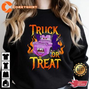 Disney Cars Halloween Vampire Truck Or Treat Happy Halloween Costume T-Shirt