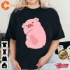 Disney Channel Gravity Falls Mysteries Unveiled Waddles The Pig Cartoon T-shirt