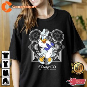 Disney Daisy Duck Cute Mickey And Friends Cartoon T-shirt
