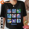 Disney Eeyore Moods Winnie The Pooh Emotions Of Eeyore Cartoon T-Shirt
