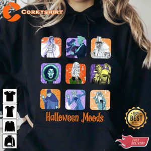 Disney Haunted Mansion Halloween Moods T-Shirt