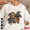 Disney Toothless And Groot Cute Friends Unisex Cartoon T-shirt