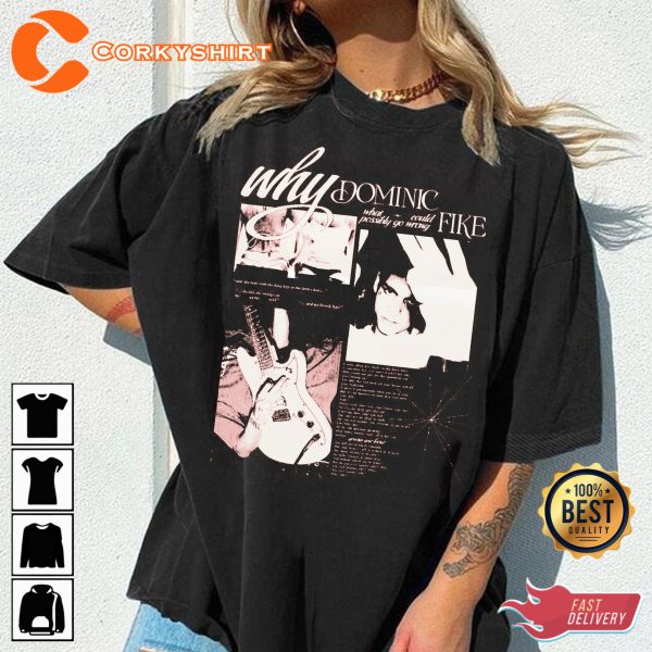 Dominic Fike Music Sunburn Album Vintage 90s Y2k Inspired T-Shirt