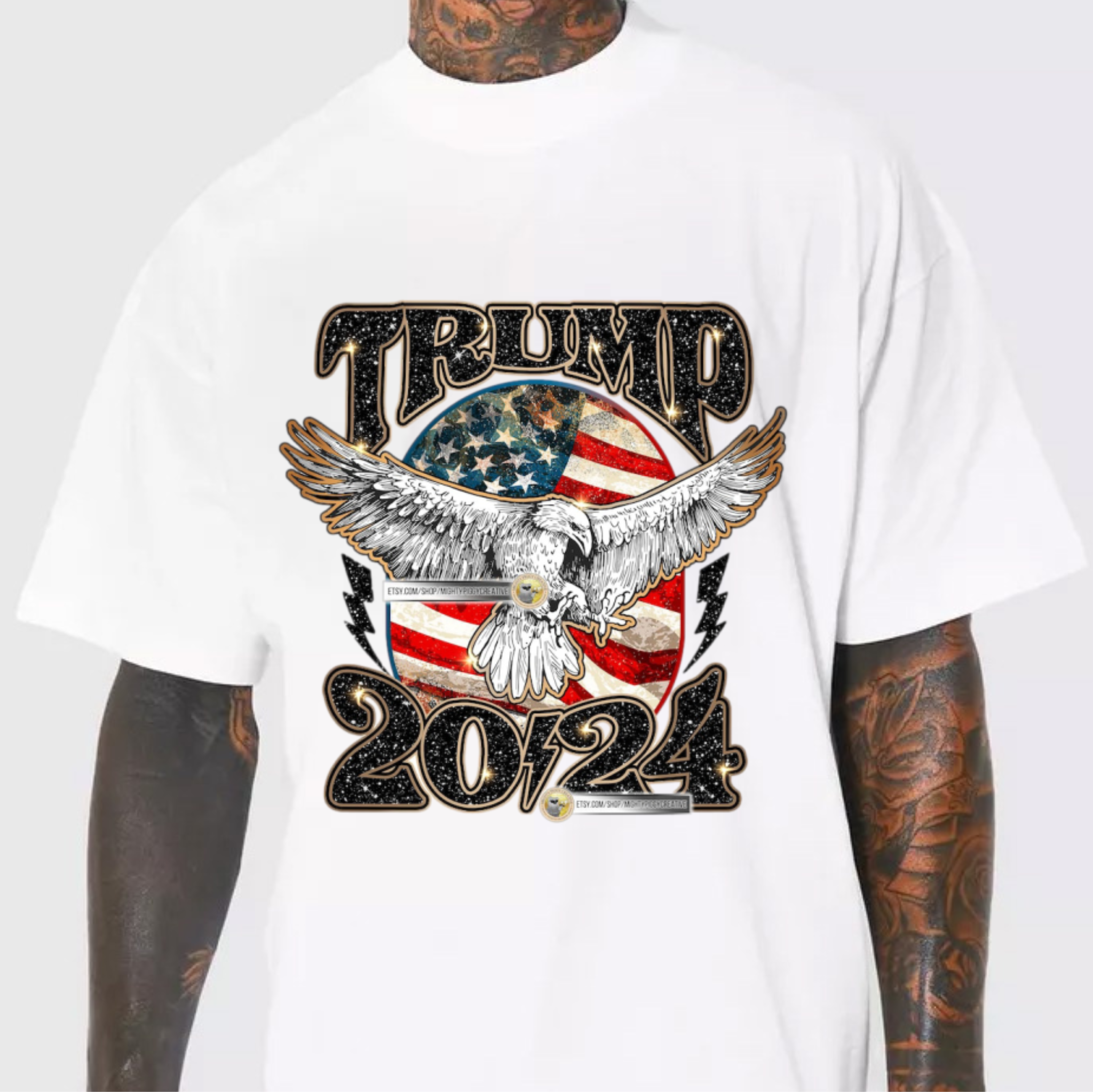 Donald Trump 2024 Freedom Eagles Unisex T-Shirt