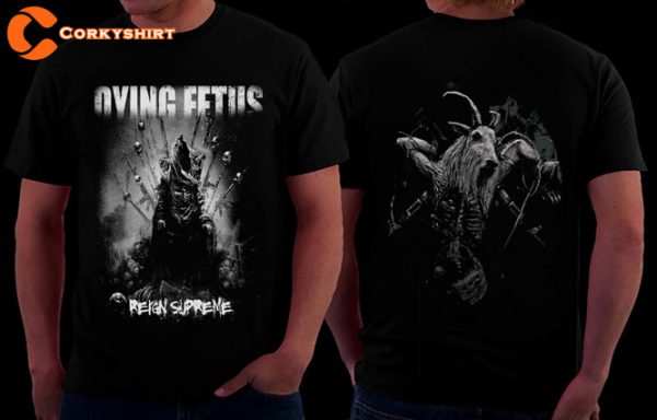 Dying Fetus Concert Tour Musician Fan Shirt