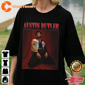 Elvis Austin Butler Fan Elvis Presley Musical Biopic Vibes Unisex T-Shirt