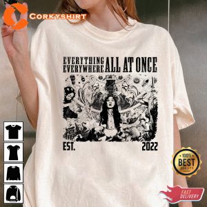 Everything Everywhere All At Once We re All Small And Stupid Unisex Movie T-Shirt