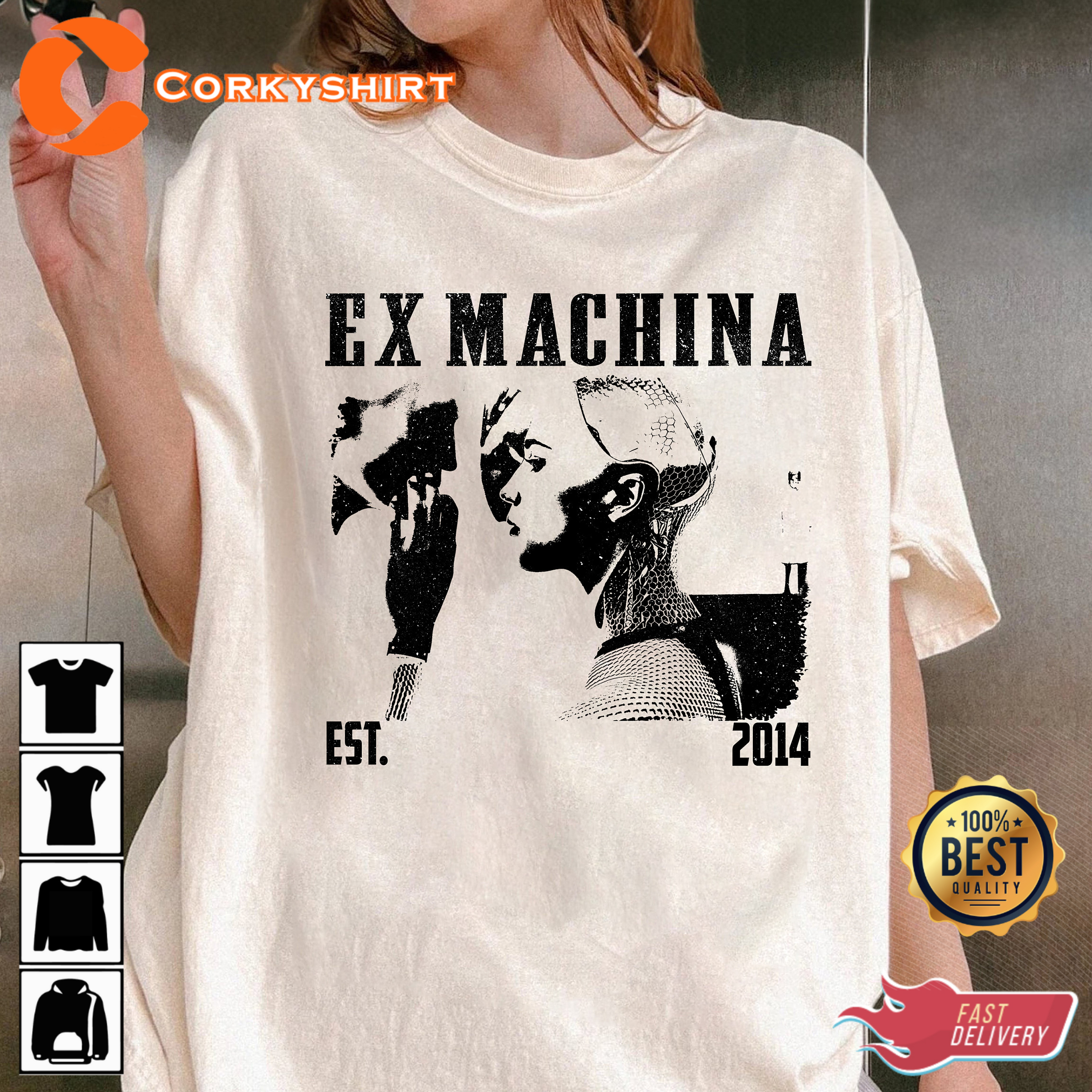 Ex Machina Movie There You Go Again Movie T-Shirt