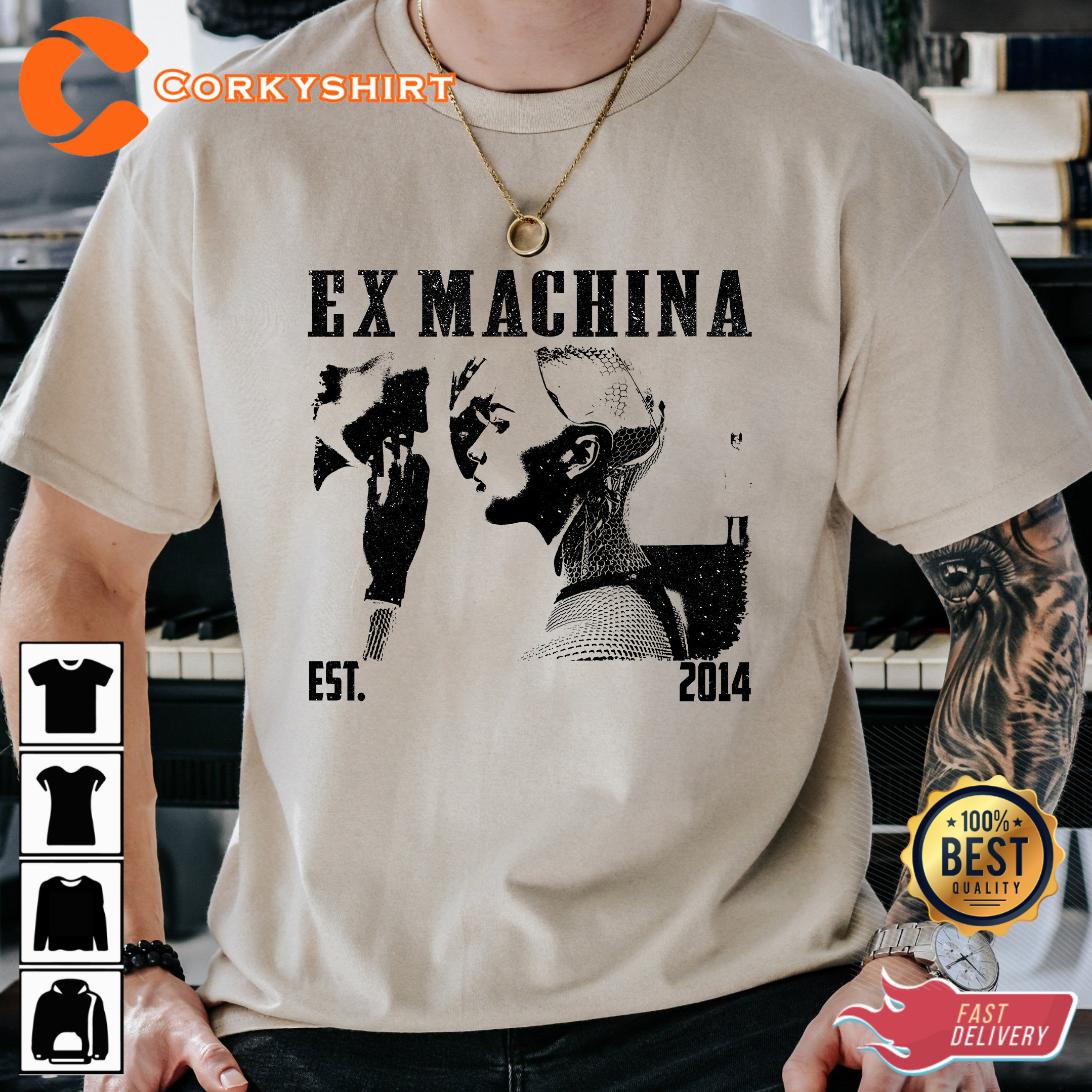 Ex Machina Movie There You Go Again Movie T-Shirt