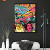 Fear and Loathing in Las Vegas Natural Canvas Wall Art Poster