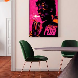 Fight Club Movie Canvas Decor for wall Poster