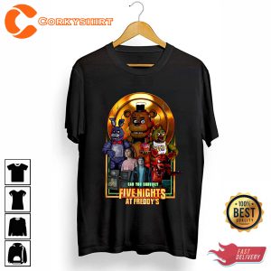 Five Nights At Freddys Movie 2023 Can You Survive Spooky T-Shirt
