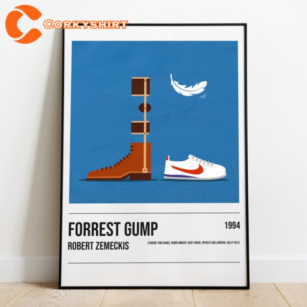 Forrest Gump Movie Art Print Wall Art Poster