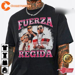 Fuerza Regida Merchandise Shirt Rock Music Lover