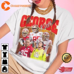 George Kittle San Francisco 49ers Jersey Inspired T-Shirt