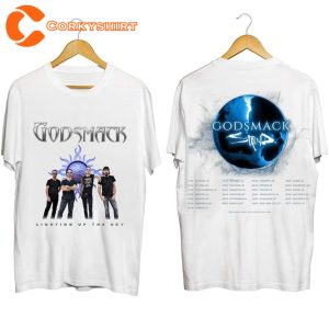 Godsmack With Staind 2023 Tour Concert Fans Tribute T-Shirt
