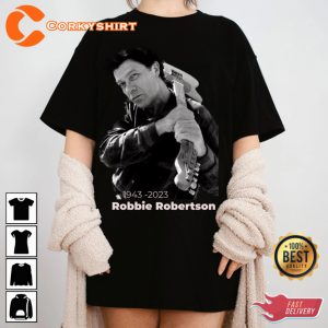 Gratitude for Robbie Robertson Music From the Heart Memorial Shirt