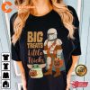 Grogu The Mandalorian Baby Yoda Big Treats Little Tricks Disney St4r Wars Halloween Costume T-Shirt