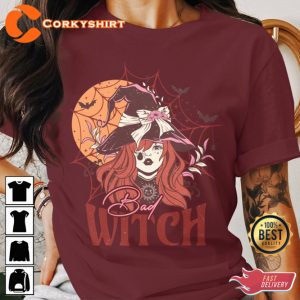 Groovy Bad Witch Funny Halloween Costume T-Shirt