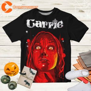 Halloween Horror Movie Carrie T-Shirt