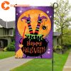Happy Halloween Witch Feet Witchy Farmhouse Garden Flag