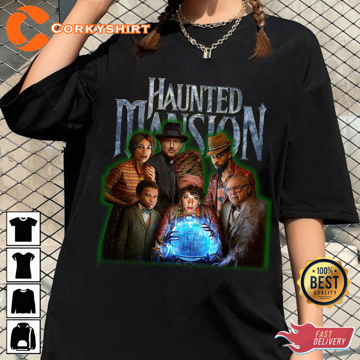 Haunted Mansion Disney Movie 2023 Halloween T-shirt