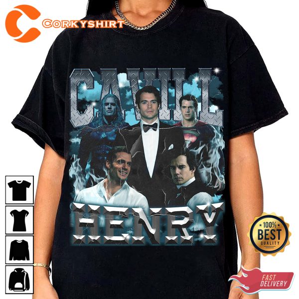 Henry Cavill Movies Thank For Memory T-shirt