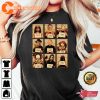 Horror Characters Mugshot Movie Friends Halloween Costume T-Shirt