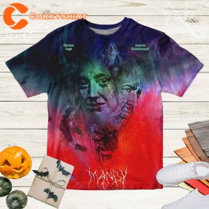 Horror Movie Mandy T-Shirt 3D, Mandy Action Horror Film Shirt Fan Gifts, Mandy Nicolas Cage Tee, Vintage Mandy Haloween Shirt