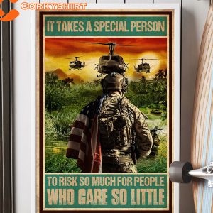 It Takes A Special Person To Tisk So Much For People Who Care So Little Wall Art Poster