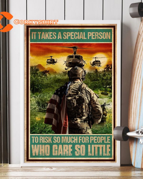 It Takes A Special Person To Tisk So Much For People Who Care So Little Wall Art Poster