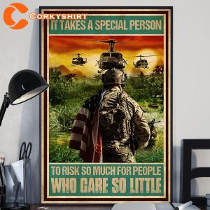 It Takes A Special Person To Tisk So Much For People Who Care So Little Wall Art Poster