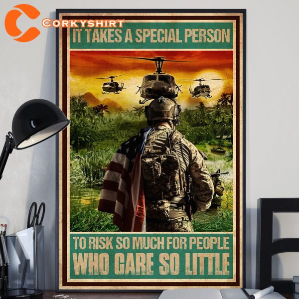 It Takes A Special Person To Tisk So Much For People Who Care So Little Wall Art Poster