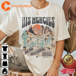 Jesus Apparel Faith Based His Mercies Are New Bible Verse Christian Jesus T-Shirt