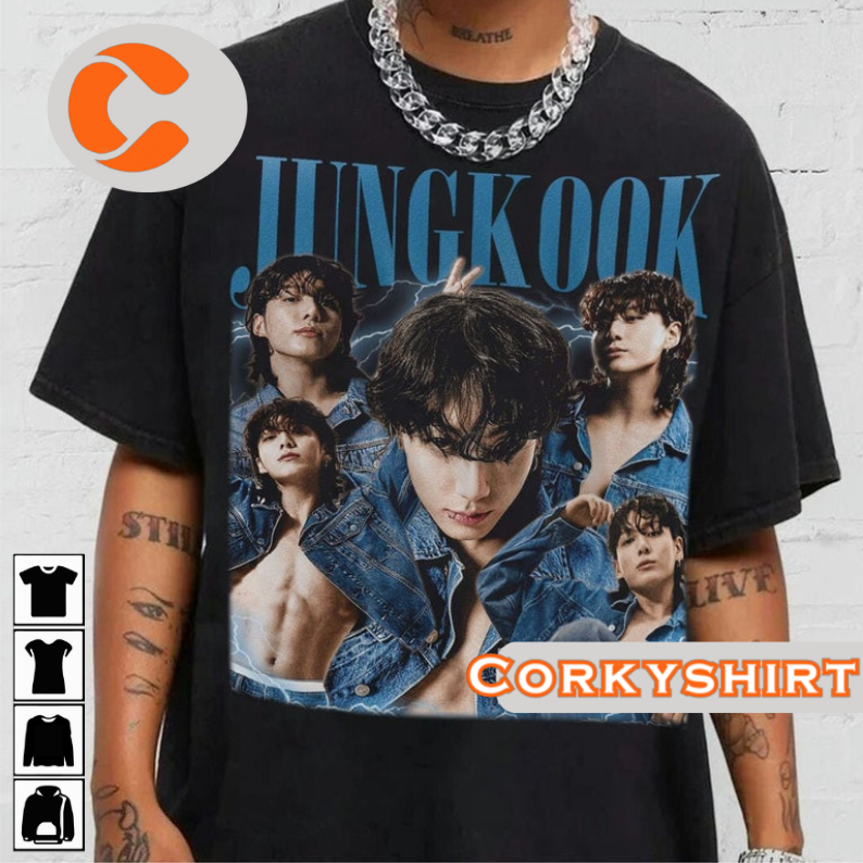 Jungkook BTS Kookie Vibes Army T-Shirt