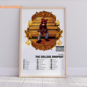Kanye West The College Dropout Album Cover Home Wall Art Poster