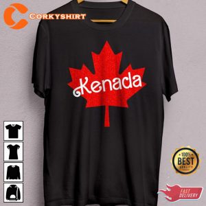Kenada Funny Parody Ryan Gosling Barbie Canada T-Shirt