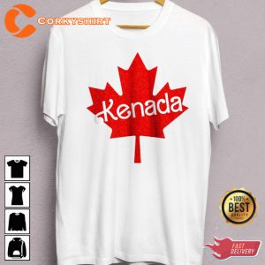 Kenada Funny Parody Ryan Gosling Barbie Canada T-Shirt