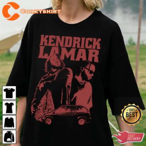 Kendrick Lamar Gift Album K-Dot Oklama Hip Hop Rap T-Shirt