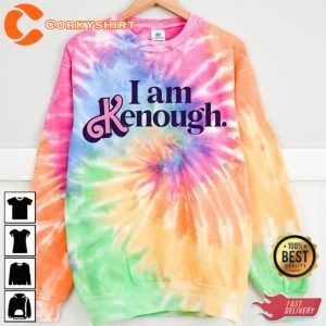 Kenough Tie Dye Sweatshirt, Original Kenough Tee, Barbi Movie Gift For Fan