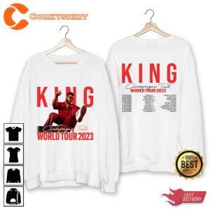 King Champagne Talk World Tour 2023 Music Tour Double Sided T-Shirt