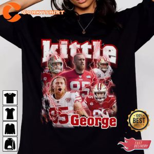 Kittle 95 George Bowler All-Pro Football T-Shirt