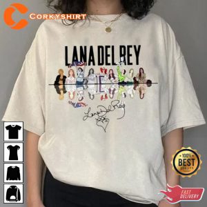 Lana Del Rey Versions Young and Beautiful Fans Gift Unisex T-Shirt