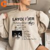 Layover V Album Track Kim Taehyung Yeontan Army Gift Unisex T-Shirt