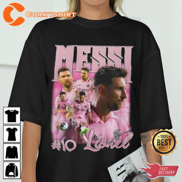 Lionel Messi Miami World Cup Fan Trending Argentina Miami T-Shirt